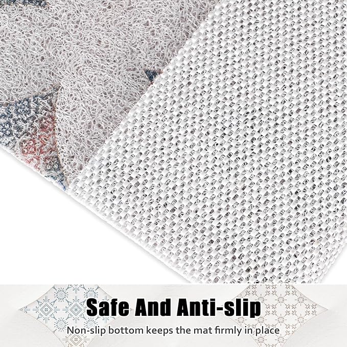 Square Shower Mat Non Slip: 31x31 Inch Extra Large Shower Floor Mat - Image 2