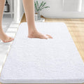 OLANLY Bathroom Rugs 32x20, Extra Soft Absorbent Chenille Bath Rugs, Rubber by OLANLY