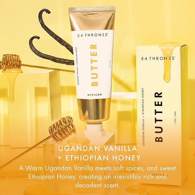 54 Thrones Mini African Beauty Shea Butter, Intensive Dry Skin Support - Image 6