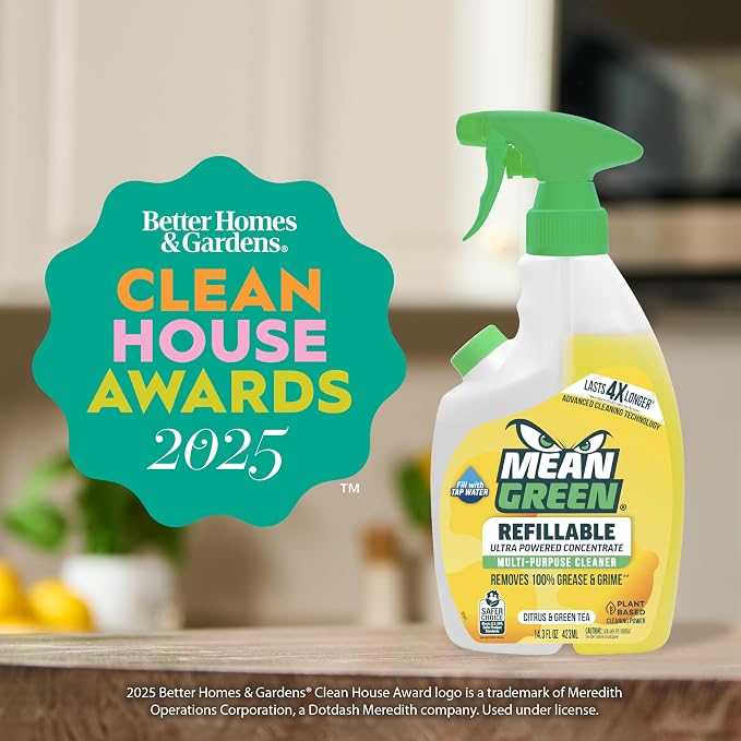 Mean Green Refillable Ultra Powered Multi-Purpose Cleaner Concentrate, Citrus & - Image 6