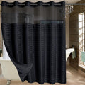 Conbo Mio Extra Wide No Hook Shower Curtain by ConboMio