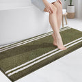 PURRUGS Bathroom Rug Non-Slip Machine Washable 24" x 60", Super Absorbent and by PURRUGS