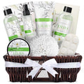 Spa Gift Baskets For Women Body & Earth 10pcs Spa Gifts For Women, Lily Gift by BODYEARTH