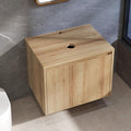 Bathroom Vanity, Natural Color Wall-Mounted Bathroom Vanity by Chyanmoo