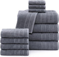 Casa Platino 100% Cotton Luxury Bathroom Towel Set by CasaPlatino