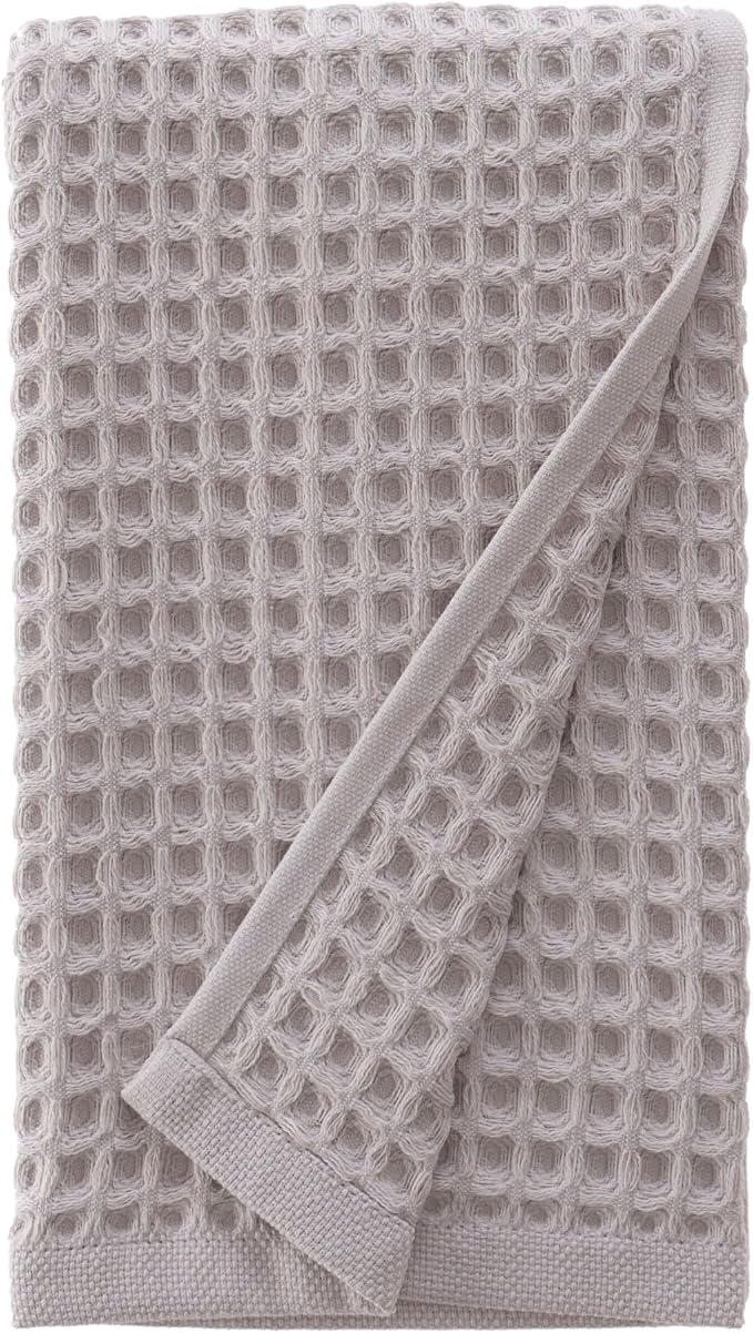 sea me at home Waffle Hand Towel – 100% Turkish Cotton, Soft and Absorbent by seameathome