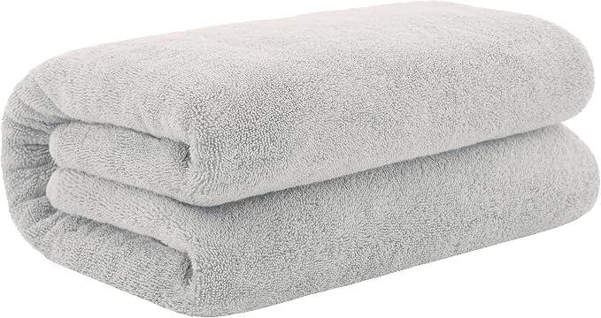 Cotton Paradise 100% Cotton 40x80 Oversized Bath Sheet, Extra Large Turkish - Image 3