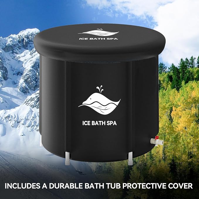 BDL Ice Bath Tub for Athletes, Extra Large Portable Freestanding Bathtub 105 - Image 7