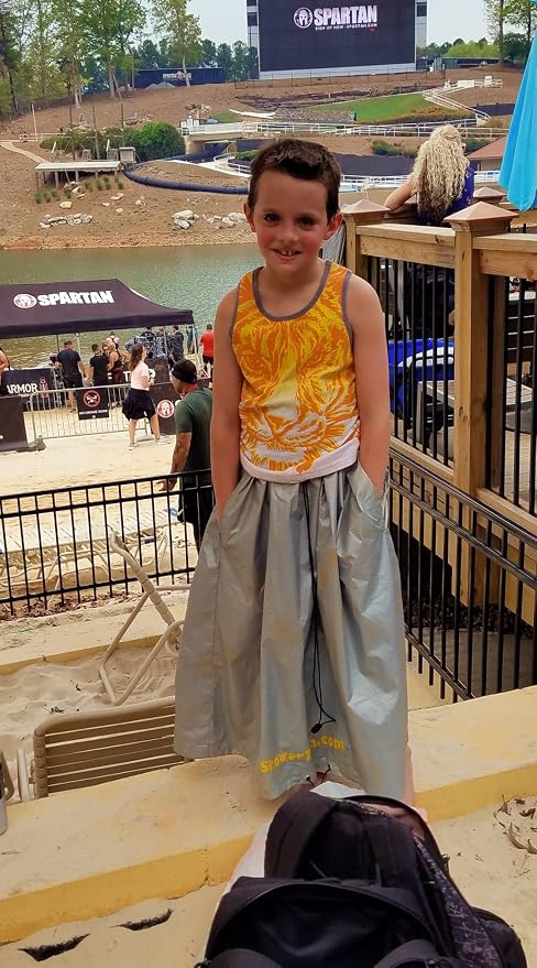 Shower Toga - Wearable Shower Garment, Privacy RV & Camping Shower, Surf Poncho - Image 9