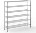 18" Deep x 72" Wide x 74" Height Wire Shelving Kit | 6-Tier | NSF Commercial by Regal+Altair