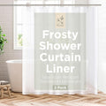 Stitch & Stone Shower Curtain Liner, Premium Lightweight Durable Waterproof 4g by MainstreamInternational