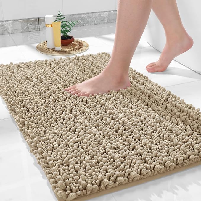 Yimobra Bathroom Rugs Non Slip Washable 32x20 Inch by Yimobra