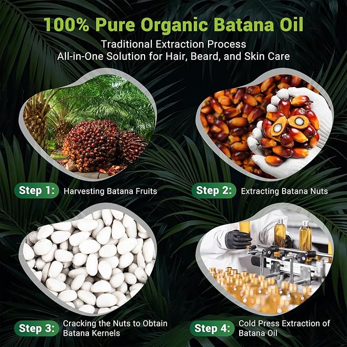 Batana Oil for Hair Growth, 100% Pure & Unrefined - Image 2
