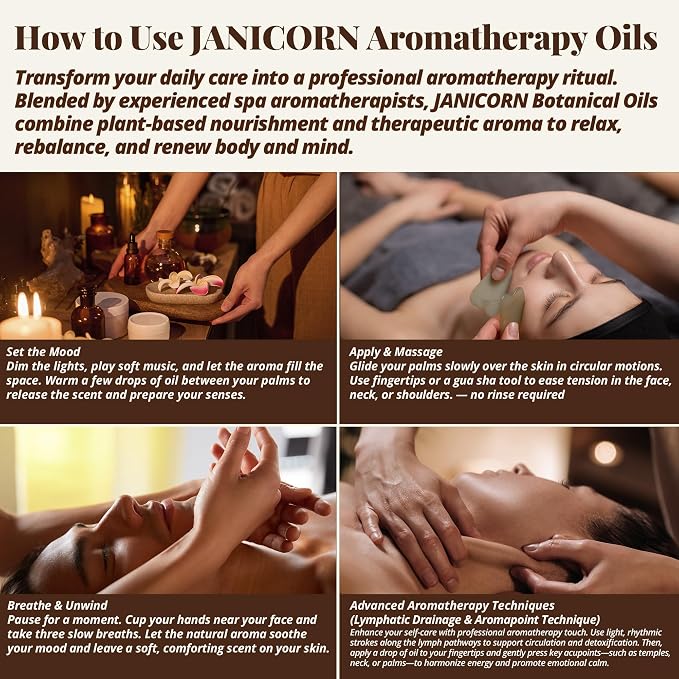 Frankincense & Lavender Aromatherapy Body & Massage Oil – Lightweight Hydration - Image 4