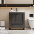 eclife 30" Bathroom Vanity Sink Combo Vintage Style by eclife