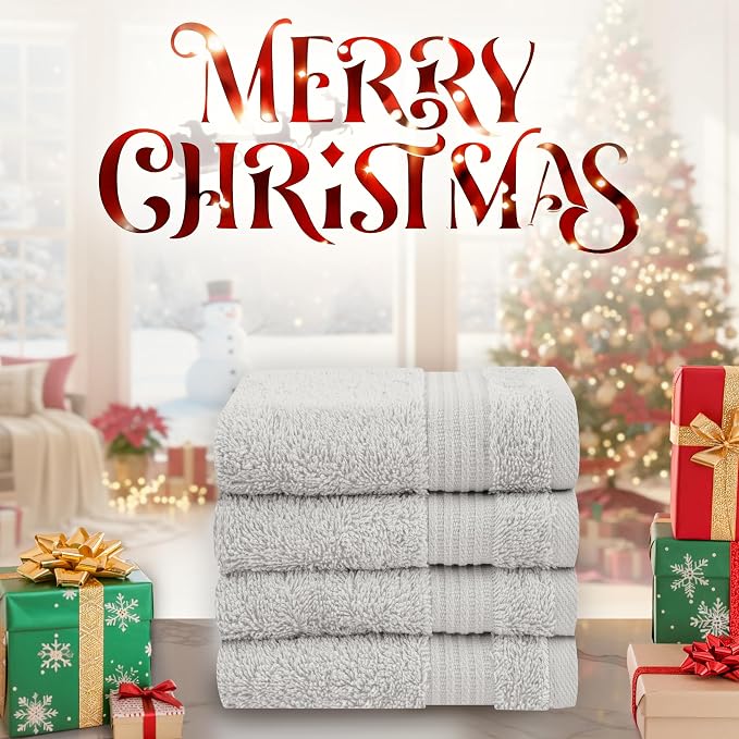 Cotton Paradise 100% Cotton Turkish Washcloth Set - Image 2