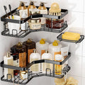 MAXIFFE 3 Pack X-Large Corner Shower Caddy by MAXIFFE