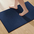 GRANNY SAYS Blue Bathroom Rugs Non Slip Washable, Absorbent Bath Mats 32" x 20" by GRANNYSAYS