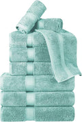 BNM Egyptian Cotton Heavyweight Towels, 800 GSM, Face/ Washcloths, Hand Towels by Blue+Nile+Mills