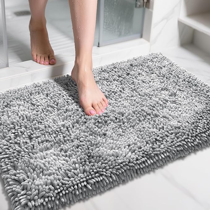 Yimobra Large Bathroom Rug Non Slip 36x24 Inch, Extra Thick Soft Absorbent by Yimobra
