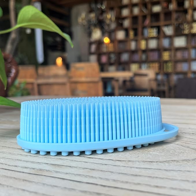 Premium Sensory Brush for Kids or Autism, Soft Silicone Body Scrubber, 2 in 1 - Image 3