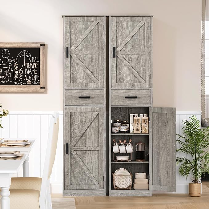 WEENFON Tall Bathroom Cabinet, Storage Cabinet - Image 2