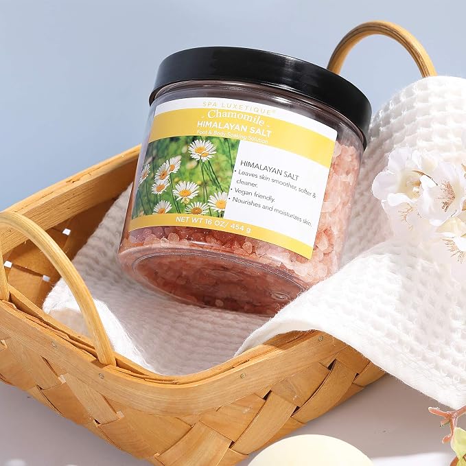 Spa Luxetique Epsom Salts for Soaking, 3.17lbs Bath Salts Gifts - Image 4