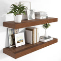Heimlove 12 Inch Deep Floating Shelves, 48 x 12 inches Long Wall Shelf by Heimlove