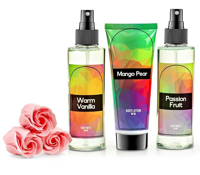 Fine Fragrance Body Mist & Body Splash Gift Set – Luxury Self-Care Combo - Image 2