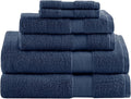 Comfort Spaces Turkish Bathroom Towel Set 6 Piece Luxury Bath Towel Set 2 Hand by ComfortSpaces