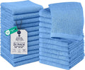 DAN RIVER 24 Pack Wash Cloths for Showering by DanRiver
