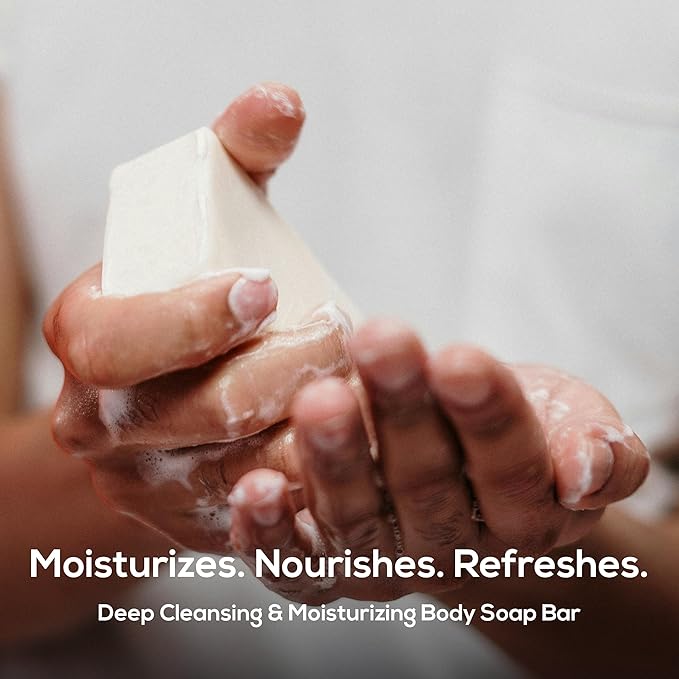 MARLOWE. No. 105 Bar Soap for Men 7 oz, Moisturizing Body Soap, Nourishing & - Image 2