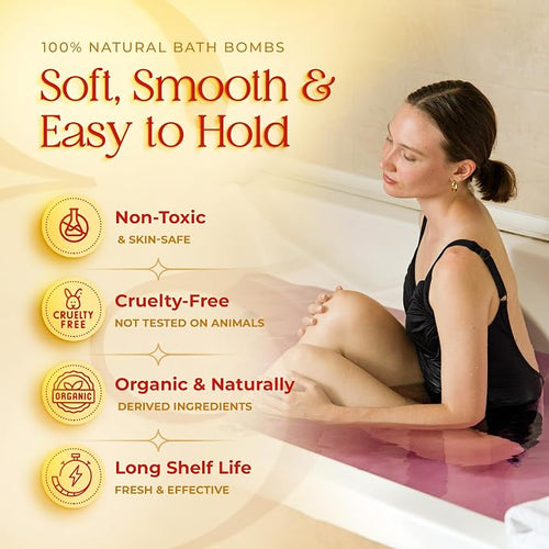 10 XXL Bath Bombs for Women Relaxing - Image 2