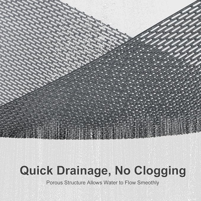 Non Slip Shower Mat: 35"x24" Extra Large Shower Mats - Image 4