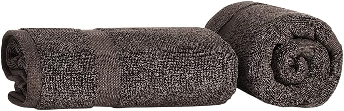 SALBAKOS 100% Turkish Cotton Bath Mat Set 2-Piece - Image 5