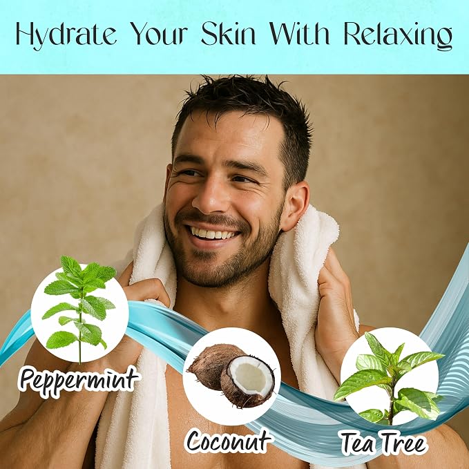 AnatoliaDaphne Fresh Ice Peppermint Body Wash and Shower Gel - Image 7