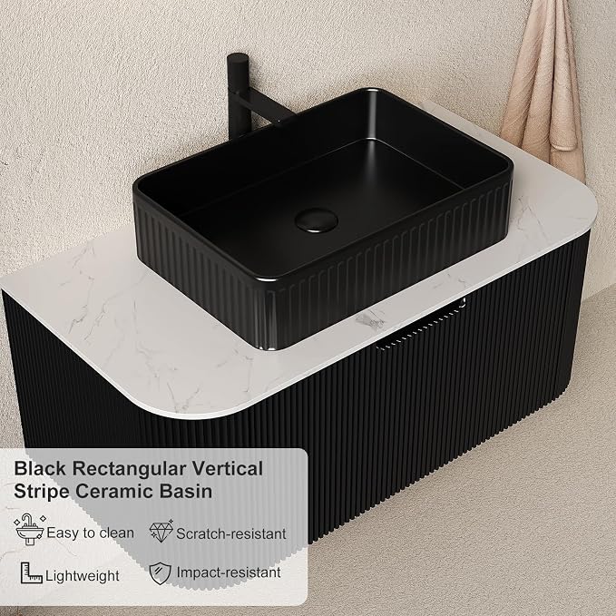 36" Floating Bathroom Vanity - Image 4
