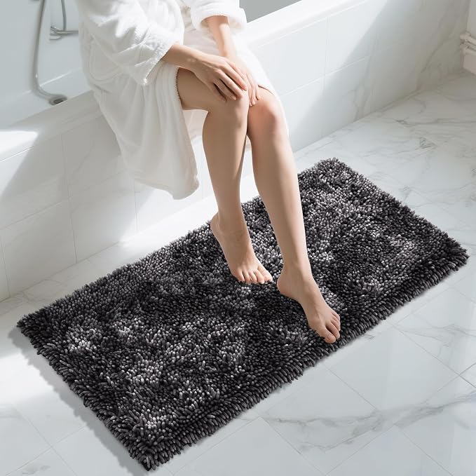 Yimobra Large Bathroom Rug Non Slip 36x24 Inch, Extra Thick Soft Absorbent by Yimobra