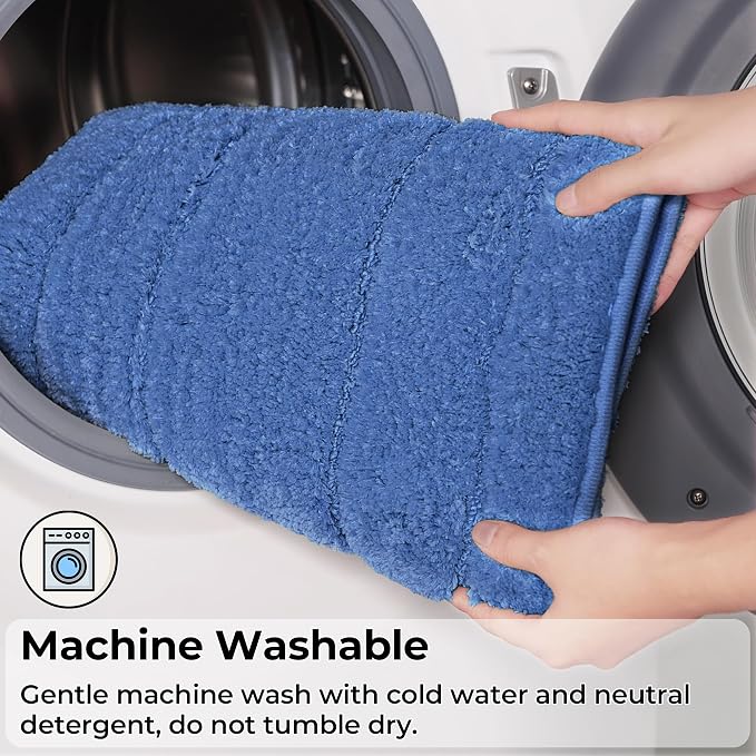 GRANNY SAYS Bathroom Rugs Sets 3 Piece, Soft Absorbent Microfiber Bath Mats - Image 8