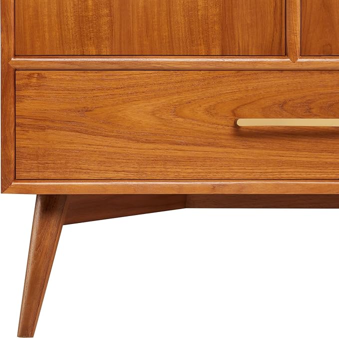 Signature Hardware 953363-36-RUMB-0 Novak 36" Freestanding Teak Single Basin - Image 4