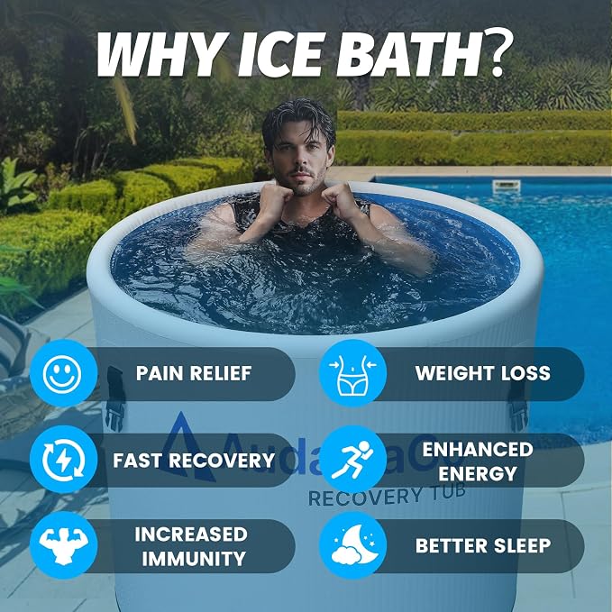 XXL Ice Bath Tub for Athletes, Compatible - Image 7