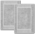 White Classic Luxury Bath Mat Floor Towel Set by WhiteClassic