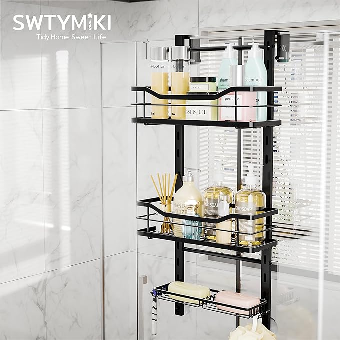 SWTYMIKI Over the Door Shower Caddy - Image 2