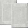 White Classic Luxury Bath Mat Floor Towel Set by WhiteClassic