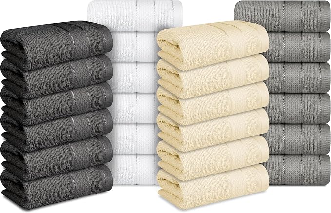 Casa Lino Face Towels & Body Wash Cloths by CASALINO