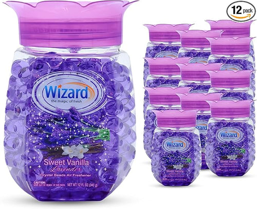 12 WIZARD Odor Eliminator Gel Beads - 12 oz by Unknown