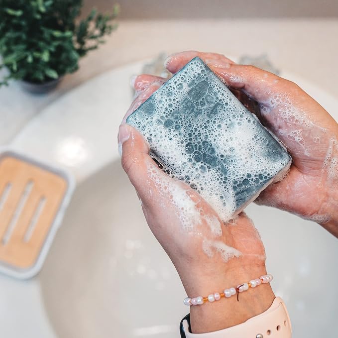Keika Charcoal Christmas Soap – Santa’s Naughty Bar, Lump of Coal Holiday Gift - Image 5