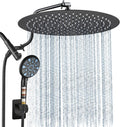 Cobbe 12 Inch All Metal Rain Shower Head, Dual Shower Heads by CobbeforQualityLife