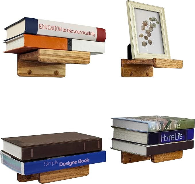 Handcrafted, Floating Shelves for Wall 5 inch, Waterproof, Wall Storage Shelves - Image 6
