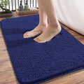 OLANLY Bathroom Rugs 34x21, Extra Soft Absorbent Chenille Bath Rugs, Rubber by OLANLY